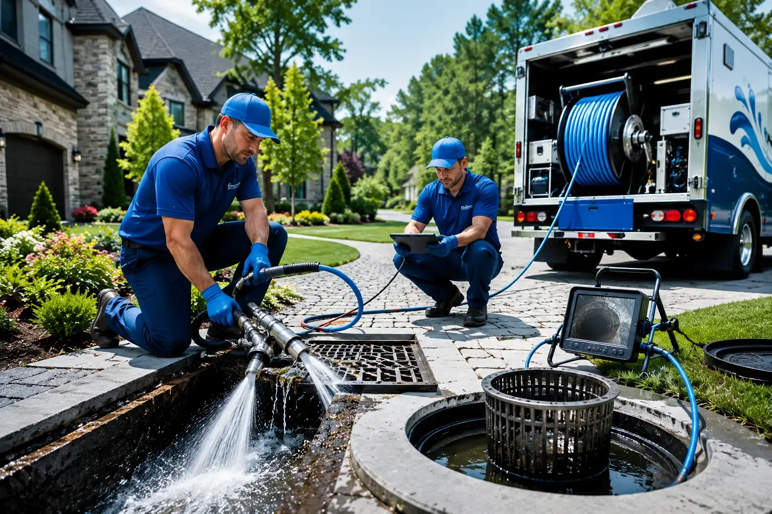 Local outdoor drain cleaning professionals in Rouses Point, NY